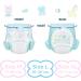 Buy LittleForBig Adjustable Velcro Adult Printed Diapers - 10 Pack Baby Parade (Medium 71-96 CM) Blue M - International Shipping Available - Buy Online on SooperMarket.com