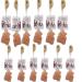 Himalayan Rock Salt Lick For Small Animal/Pet Licks Hanging -86gram- 2 cube salt(PACK OF 12)