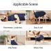 Heywean Dog Sweatshirt - Stretch Fleece Vest for Small & Medium Dogs | Winter Indoor & Outdoor Pet Clothing - Dark Blue - Buy Online on SooperMarket.com