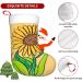 YYHHAOFA Sunflower Seeds and Sunflowers Prints Christmas Decorative Stockings : Soft Light and Tactile Suitable for Christmas Holiday Party - Buy Online on SooperMarket.com