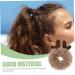 KALLORY Toddler Hair Tie 4pcs Ponytail Fluffy Bands - Cute Animal Scrunchies for Girls & Women - Buy Online on SooperMarket.com