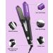 DSHOW Hair Crimper for Women - 4 Interchangeable Plates Volumizing Crimping Iron with 5 Heat Settings 60 Min Auto Off - Perfect for Fluffy Hairstyles - Purple - Buy Online on SooperMarket.com