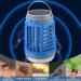 Electric Mosquito Killer Lamp Mosquito Zapper Mosquito Lamp Electric Fly Killer Mosquito Trap Illumination Waterproof Portable(Color:Blue) - Buy Online on SooperMarket.com