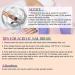 Saviland Kolinsky Acrylic Nail Brush Set - 6 PCS Professional Crystal Brushes for Acrylic Application and Nail Extension - Sizes 4/6/8/10/12/14 - Buy Online on SooperMarket.com