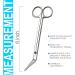 Long Handled Toenail Scissors Clippers - Stainless Steel for Seniors - 6 Inch Podiatrist Manicure Pedicure Tool - Buy Online on SooperMarket.com