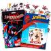 Marvel Spiderman Stickers and Tattoos Party Favor Bundle (295+ Spider-Verse Stickers and 50 Spider-Man Temporary Tattoos)