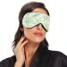 Haskirky Light Blocking Eye Mask | Adjustable Breathable Adult Men and Women | Ideal for Travel, Yoga, Meditation - Dragonflies Design - Buy Online on SooperMarket.com