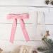 2Pcs Velvet Hair Bows | White Pink Hair Clips for Girls & Women | Vintage Hair Accessories - Buy Online on SooperMarket.com