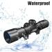 UUQ Tactical 4X32 Compact Scope with Rangefinder Reticle and Ring Mounts for .223 .308 Caliber Rifles - Buy Online on SooperMarket.com