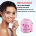Organic Raspberry Scrub - Natural Exfoliating Salt Body & Face Scrub - Moisturizing Pure Exfoliator for Cellulite & Dead Skin - 10 oz - Buy Online on SooperMarket.com