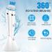 4 in 1 Facial Cleansing Brush - Electric Face Spin Brush with 4 Replacement Heads for Cleaning Exfoliating Massaging (White) - Buy Online on SooperMarket.com