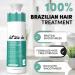 Let Me Be Hair Keratin Treatment 33.8 fl.oz - Brazilian Protein Smoothing & Moisturizing Treatment for Frizz-Free, Shine, and Straight Hair - Buy Online on SooperMarket.com