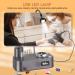 Yafex 11-in-1 Nail Milling Mills - 35000 RPM Electric Nail Cutter & Manicure Set with LED Lamp for Gelnails - Professional Pedicure & Nail File in Gray - Buy Online on SooperMarket.com