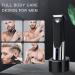 Pub Hair Cutter for Men & Women | Waterproof Electric Body Razor with LED Display | Nasal & Ear Hair Trimmer | 2-Piece Black Personal Grooming Kit - Buy Online on SooperMarket.com