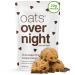 Oats Overnight - Chocolate Chip Cookie Dough - Vegan, 20g Protein, High Fiber Breakfast Shake - Gluten Free, Non GMO Oatmeal (2.6 oz per meal) (8 Pack) Chocolate Chip Cookie Dough 2.6 Ounce (Pack of 8)