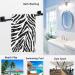 Naanle Stylish Zebra Seamless Pattern Hand Towel (16 x 30) - Highly Absorbent & Multipurpose for Bathroom, Hotel, Gym & Spa - White & Black Zebra Print - Buy Online on SooperMarket.com