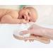 eplanita Baby Hair Brush and Comb Set for Newborns & Toddlers - Wooden with Natural Goat Bristles - Ideal for Cradle Cap, Massage, and Teething Relief - Perfect for Baby Registry or Baby Shower - Buy Online on SooperMarket.com