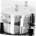 WOFASHPURET 1 Set Nail Accessories Nail Art Cup Dappen Dish Container with Lid Salon Stainless Steel Manicure Cup Nail Art Salon Stainless Steel Cup Nail Salon Stainless Steel Cup Mixing Cup - Buy Online on SooperMarket.com