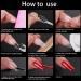 240PCS Medium Coffin Gel Nail Tips Set - Pre-Buffed Artificial Nails Kit - Buy Online on SooperMarket.com