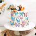 Buy Alegre Butterflies Tortendeco Edible Decorations | 40 Colorful Cake & Cupcake Toppers for Birthdays Weddings & Baptisms - International Shipping Available - Buy Online on SooperMarket.com