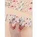 Semi Cured Gel Nail Strips in Red - Long Lasting Waterproof Nail Polish Wraps - Includes Cuticle Stick, File, Wipes & Sealing - UV/LED Lamp Required - Buy Online on SooperMarket.com