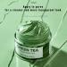 Organic Green Tea Enzyme Face Mud Mask - Deep Cleansing Blackhead Remover & Hydrating Peel-Off Mask for All Skin Types - Buy Online on SooperMarket.com