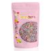 HONEYBERRY INCLUSIONS Rainbow Sugar Strands 500g - Premium Edible Multicolured Decorating Vermicelli Sprinkles for Baking Cupcake and Cake Decorations Ice Cream Dessert and Icing Decoration Toppers Rainbow 8 Colours Sugar Strands