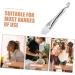 Gogogmee Double-headed Facial Treatment Brush Mask Brush Applicator Cream Spoon Mask Applicator Brush Mask Applying Tool Beauty Tools Mask for Facials Mud Mask Facial Mask Spoon - Buy Online on SooperMarket.com