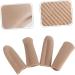 FOMIYES 2 Pairs Silicone Gel Finger Guard Sleeves for Toe Blister Protection - Buy Online on SooperMarket.com