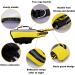Dog Life Jacket Vest with Detachable Airbags & Buoyancy | Safety Adjustable Swimsuit for Dogs - L Yellow - Buy Online on SooperMarket.com