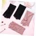Gogogmee 2 Pairs Gloves Nail Art Supplies Manicure Gloves Gel for Nails Gloves Nail Gloves Nail Gel Nail Anti Gloves Sun Gloves Fingerless Gloves Cotton - Buy Online on SooperMarket.com