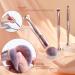 BS-MALL Premium Synthetic Makeup Brushes Set - 14 Rose Brushes Stand Up for Foundation, Powder, Concealers, and Eye Shadows - Buy Online on SooperMarket.com