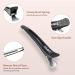 Aimike 6pcs Professional Hair Clips for Styling Sectioning - Non-Slip Duck Billed Clips for Salon and Home Hair Cutting - Black 10.9cm - Buy Online on SooperMarket.com
