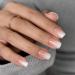btartboxnails XCOATTIPS Ombre Nails - Extra Short Square Press On Nails (150Pcs 15 Sizes) - Nude Peach Soft Gel False Nails Soak Off Acrylic Extensions - A160-XS - Buy Online on SooperMarket.com