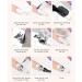 Premium Nail Art Stamping Plates - Flower Geometry & Heart Designs | International Shipping - Buy Online on SooperMarket.com