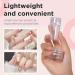 Greoer French Tip Stamper Kit 2 Pieces Clear Nail Art Jelly Stamper with 2 Pieces Scrapers Long Short Soft Silicone Jelly Stamper for Nails French Nail Line Tools for French Manicure DIY Salon - Buy Online on SooperMarket.com