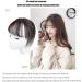 100% Real Human Hair Mini Fringe 3D Clip in Air Bangs Topper Cover fof Women Natural Looking One Piece Clip in Fringe Air Bangs Hair Extensions/909 - Buy Online on SooperMarket.com