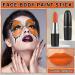 Neon Orange Face Paint Stick | Sports Eye Black Skeleton Clown Zombie & Vampire Makeup - Ideal for Halloween & Cosplay - Buy Online on SooperMarket.com