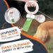 Moestar 360 Tangle-Free Dog Leash with Waste Bag Holder - 3m/10ft for Medium & Small Dogs (Orange) - International Shipping Available - Buy Online on SooperMarket.com