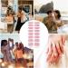 Semi Cured Nail Polish Stickers | Natural Gloss Gel Nail Strips Full Nail Wraps for Women Nails Art Adhesive Nail Polish Strips Salon-Quality Easy to Apply Long-Lasting Vibrant - Buy Online on SooperMarket.com