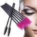 400 PCS Disposable Eyelash Mascara Brushes Makeup Applicator Kits (Black & Rose Red) - Buy Online on SooperMarket.com
