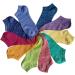 Tipi Toe Women's 20-Pack Colorful Patterned Low Cut Socks 9-11 - Bare Space Dye - Buy Online on SooperMarket.com