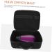 Gogogmee 1pc Hair Dryer Storage Bag Carrying Portable Travel Pouch for Hair Styling Tools Suitcase Black Eva - Buy Online on SooperMarket.com