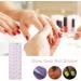 tongfeng Gel Nail Strips Glitter Nail Stickers for Gel Polish Semi Cured Gel Nail Polish Wraps with Nail Light Gel Polish Strips with Nail Lamp Suitable for Manicure Lover N038 - Buy Online on SooperMarket.com
