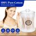 2-Pack 500 Count Q-tip Cotton Swabs - Soft & Firm Buds for Hygiene & Beauty Care - Includes 2 Peaknip Holders - Buy Online on SooperMarket.com