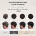 400ml Black Hair Shampoo: Herbal Hair Color Dye for Men and Women - Semi-Permanent, Gentle Formula for Smooth, Shiny Results - Buy Online on SooperMarket.com