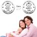 New Parents Decision Coin - Stainless Steel Flip Coin for Funny New Baby Gift - Mum Dad Gifts - Silver - Buy Online on SooperMarket.com
