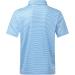 DEOLAX Men's Performance Moisture Wicking Golf Polo Shirt - Blue Grid | Dry Fit, Long & Short Sleeve, Casual - Size Large - Buy Online on SooperMarket.com