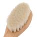 Baby Hairbrush Set - Soft Double Sided Comb with Goat Bristles for Newborns - Buy Online on SooperMarket.com