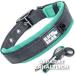 Black Rhino Comfort Collar - Super Soft Neoprene Dog Collar for All Breeds | Adjustable Reflective & Weatherproof (XL Aqua/Gray) - Buy Online on SooperMarket.com